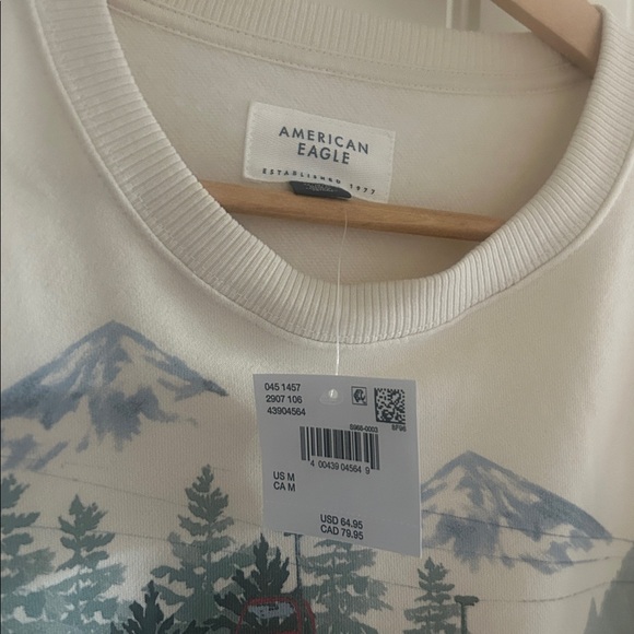 AE APRES SKI relaxed fit sweatshirt NWT - Picture 6 of 8